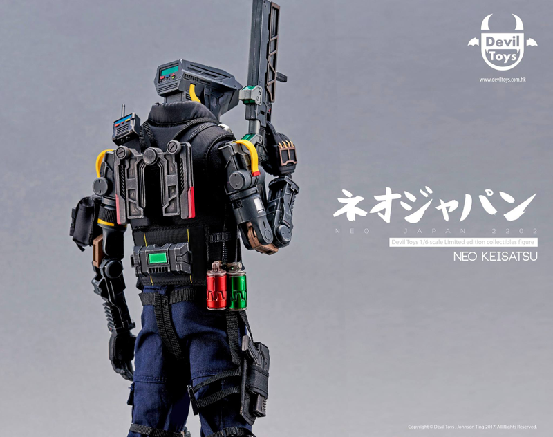 Illustration for article titled Artist's Cyberpunk Project Gets Turned Into An Action Figure